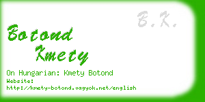 botond kmety business card